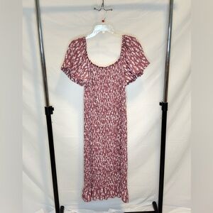 Rose and white Dress